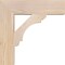 Ekena Millwork Olympic Block Smooth Bracket, Douglas Fir, 3 1/2"W x 16"D x 16"H BKT04X16X16OLY05SDF - alternate 4